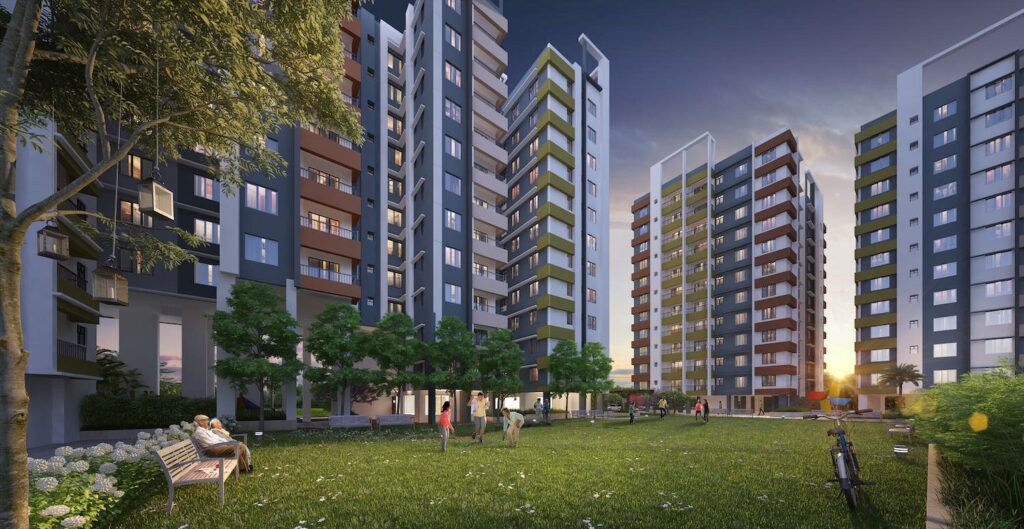 Galaxy Lodhi Greens - 2, 3, and 4 BHK luxury apartments in Delhi with green spaces, modern facilities, and a prime Lodhi Colony location